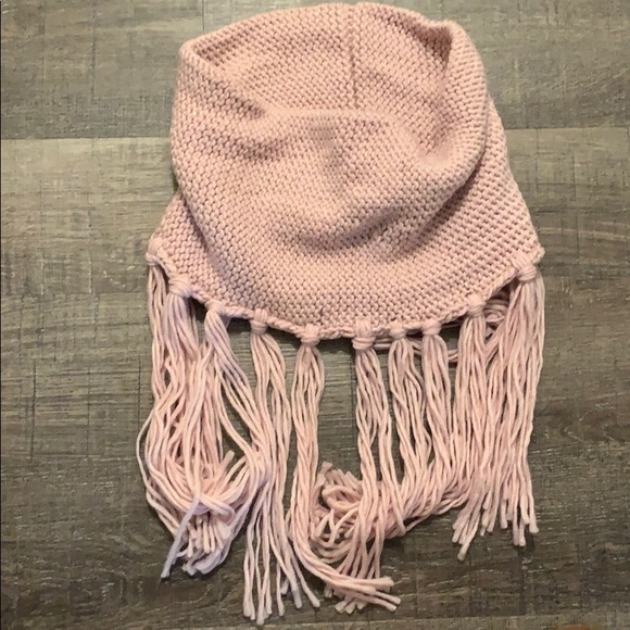 Rose Gold Neck Wrap Scarf - Picture 2 of 3